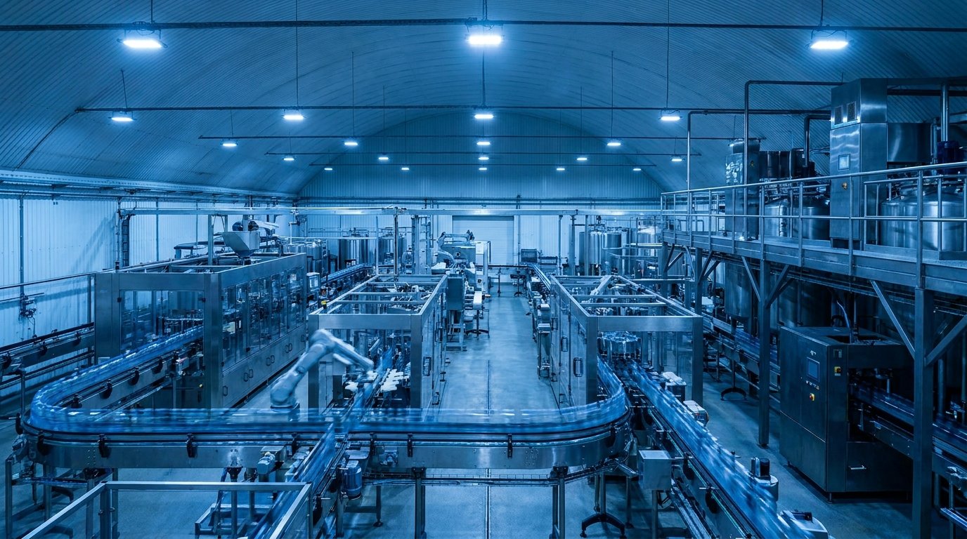 Packaging and process equipment production line
